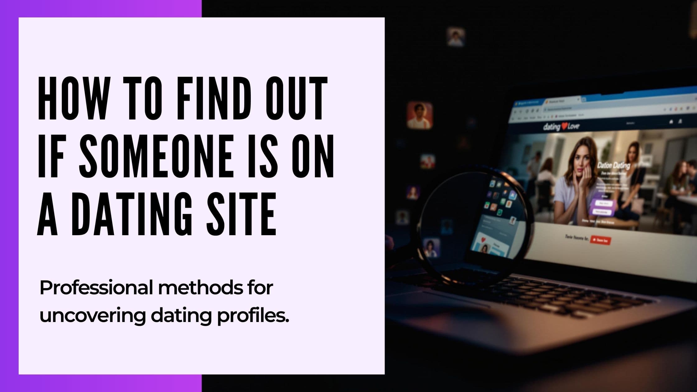 How to Find Out if Someone is on a Dating Site: UK Methods for 2025
