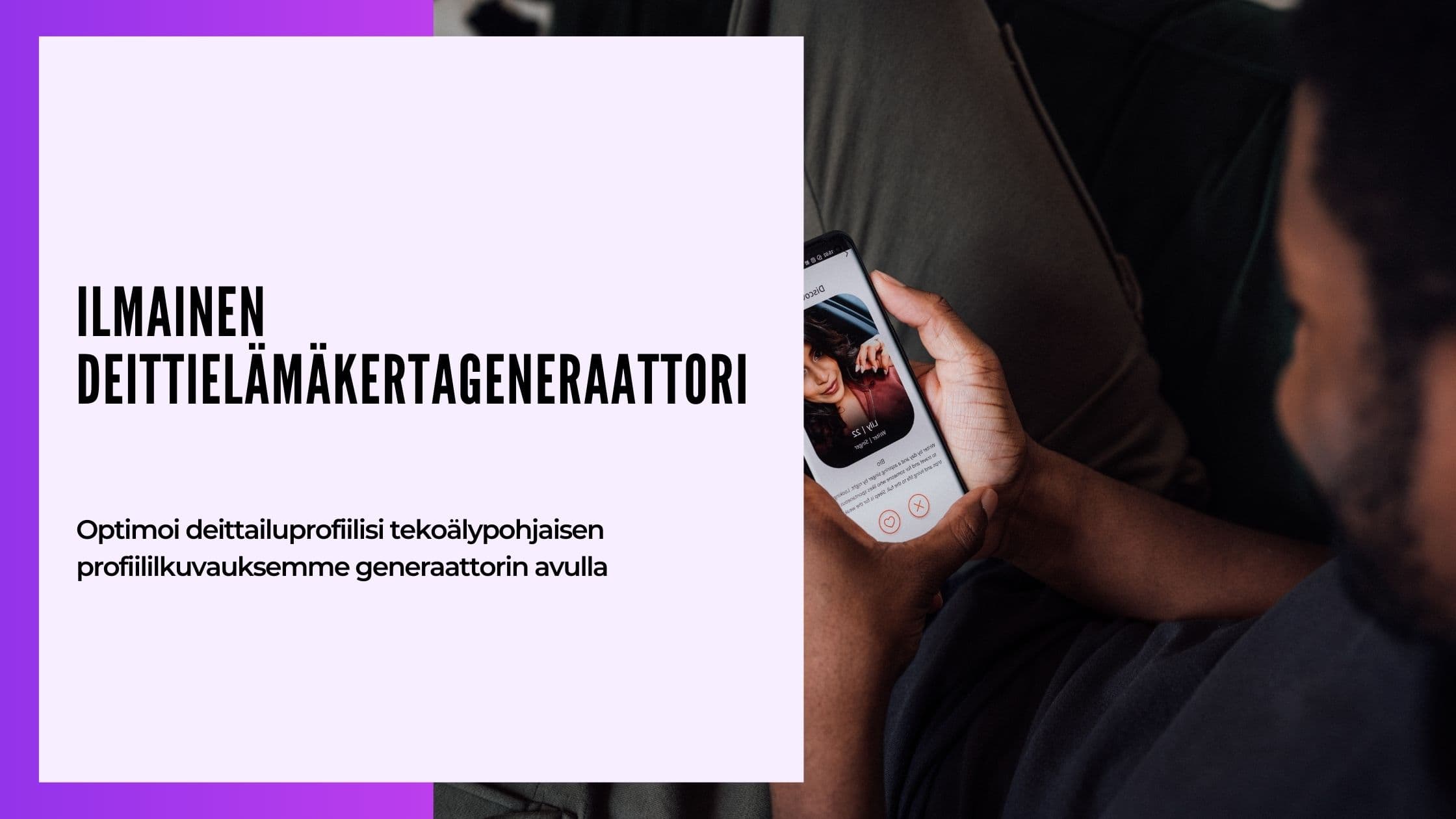 Tekoäly deittiprofiili-generaattori: Luo parempi bio