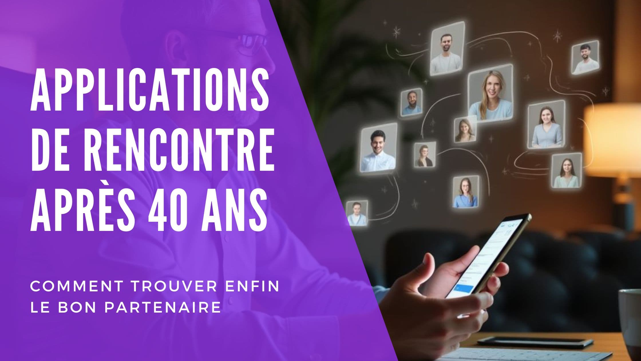 Top 8 des applications de rencontres pour les plus de 40 ans en 2025