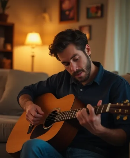 AI-generated dating profile photo example