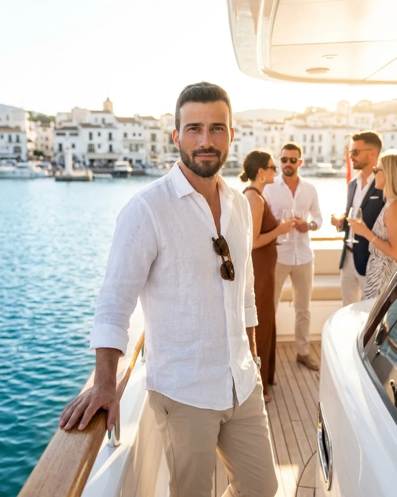 AI-generated dating profile photo example 4