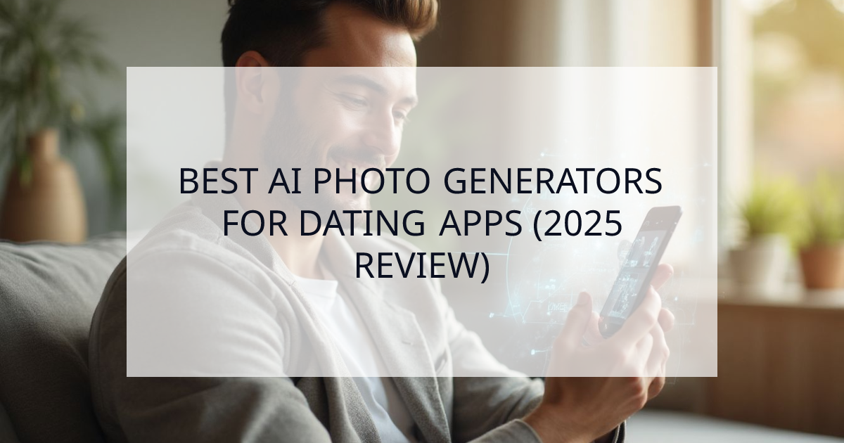 Cover Image for Best AI Photo Generators for Dating Apps: 2025 Review & Guide