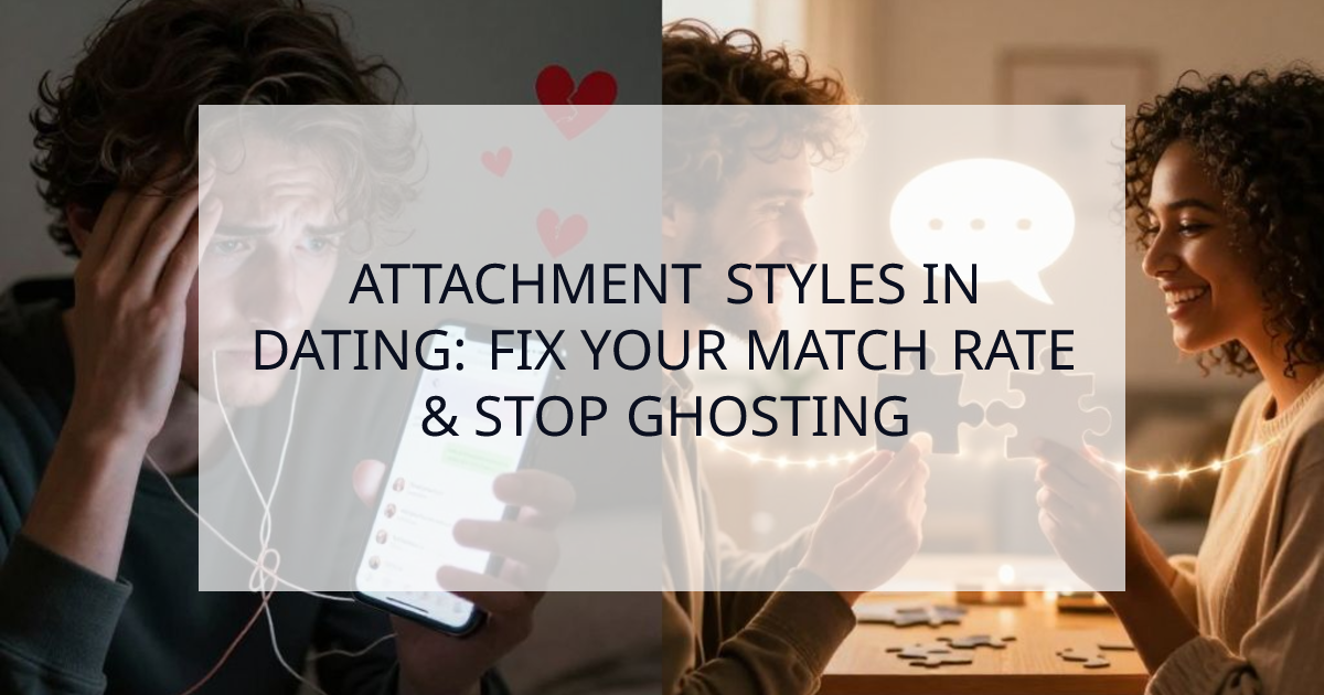 Cover Image for Attachment Styles in Dating: Why You’re Struggling to Match (And How to Fix It)