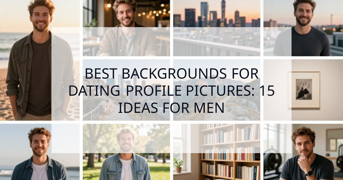 Cover Image for Best Backgrounds for Dating Profile Pictures: 15 Ideas for Men