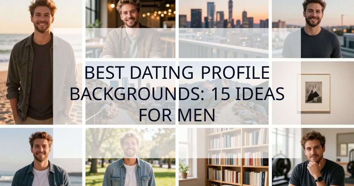 Cover Image for Best Backgrounds for Dating Profile Pictures: 15 Ideas for Men