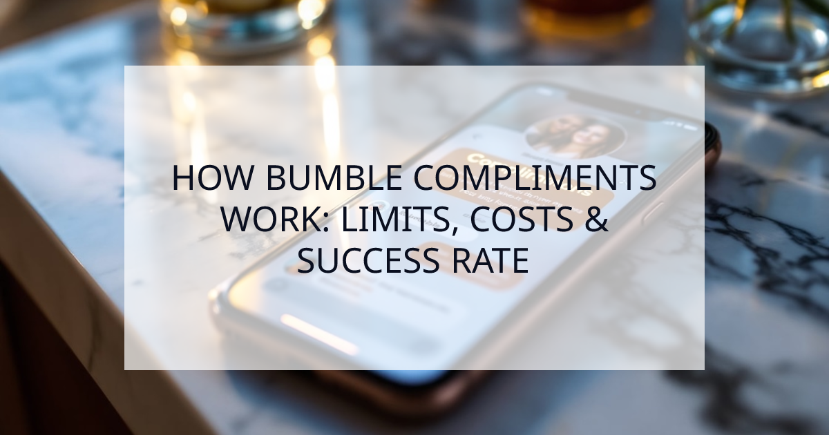 Cover Image for How Do Compliments Work on Bumble: The Ultimate Guide 2025
