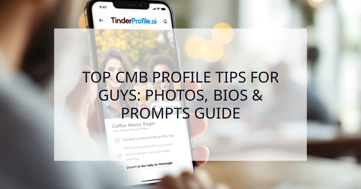 Cover Image for The Ultimate Guide to Your Coffee Meets Bagel Profile: Tips, Photos & Prompts That Get Dates