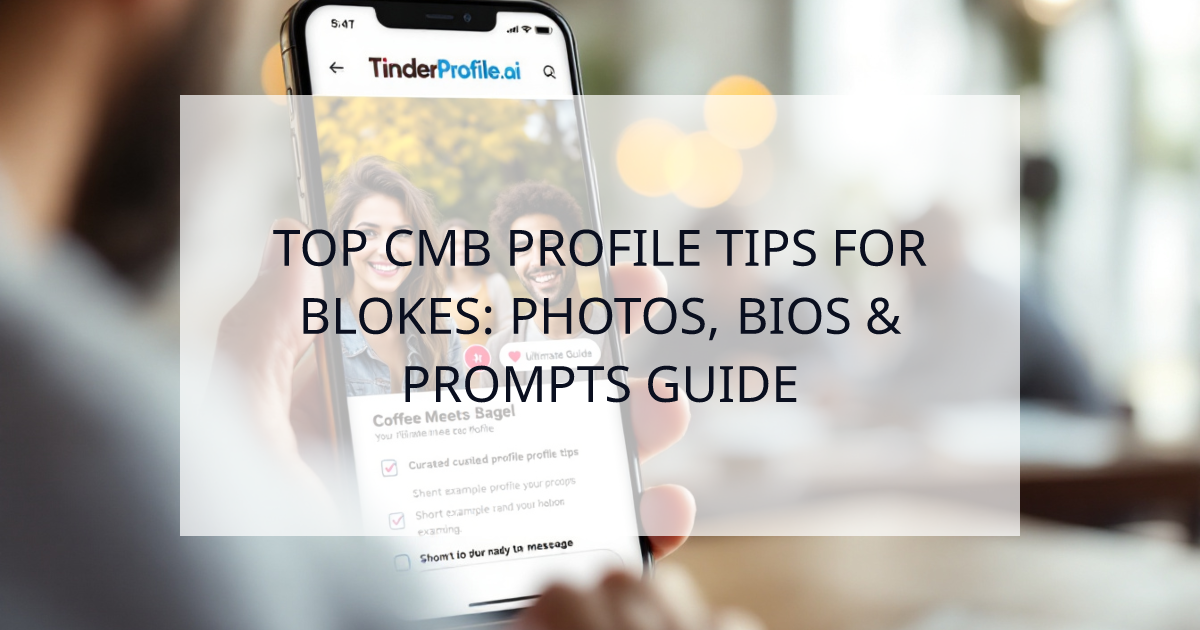 Cover Image for The Ultimate Guide to Your Coffee Meets Bagel Profile: Tips, Photos & Prompts That Get Dates