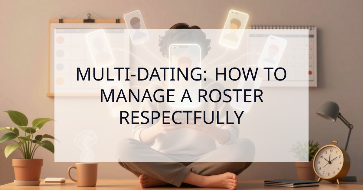 Cover Image for The Art of Multi-dating: How to Manage a Roster Without Burning Out