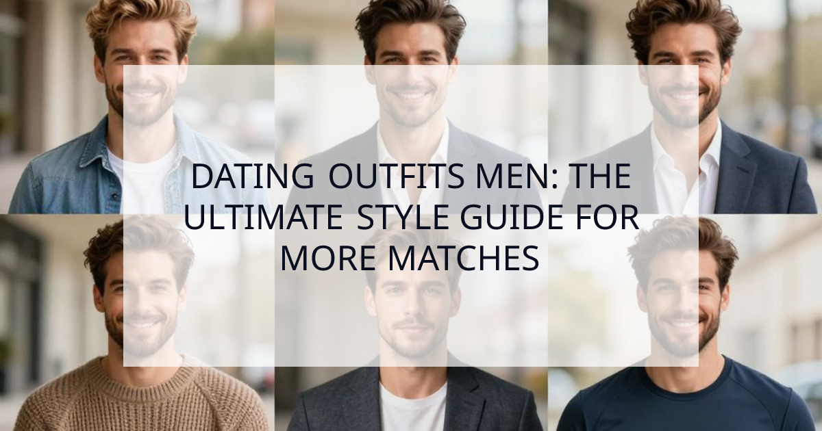 Cover Image for What to Wear for Dating App Photos: The Ultimate Men's Style Guide