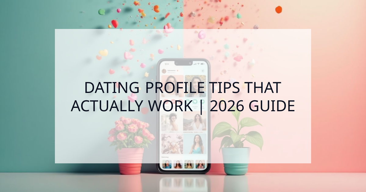 Cover Image for Dating Profile Tips: The 5-Step Audit to Get More Matches (2026 Guide)