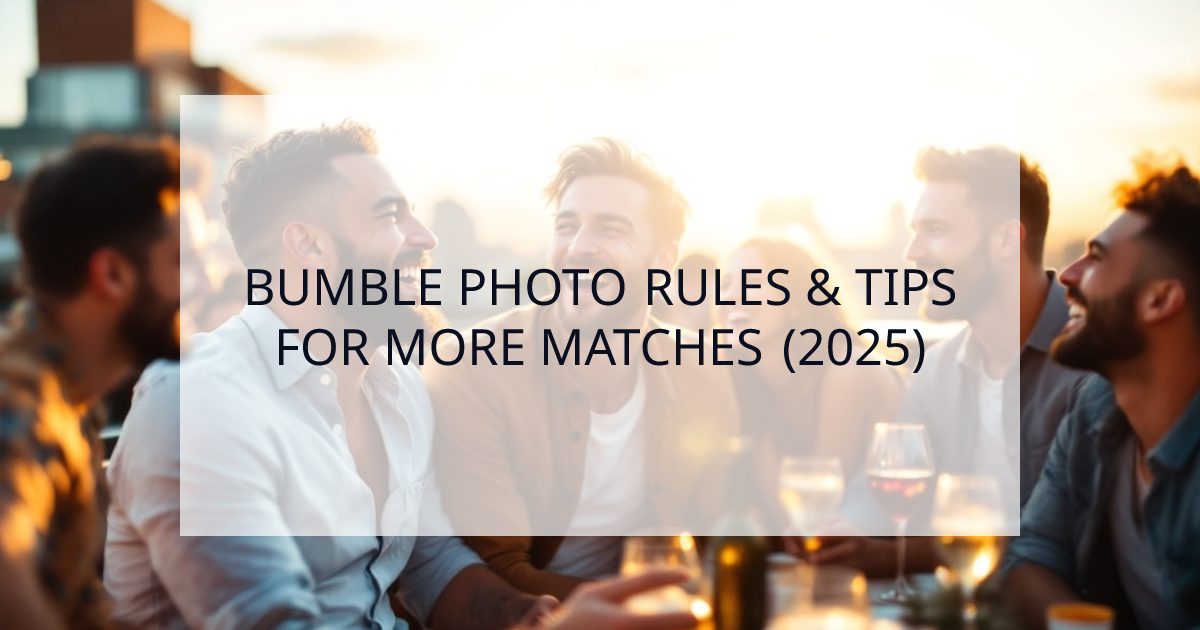 Cover Image for Bumble Photo Rules & Tips for More Matches (2025 Guide)