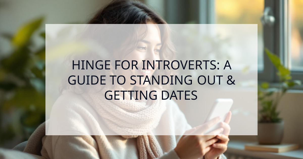 Cover Image for Hinge for Introverts: The Ultimate Guide to Standing Out (Without Being Loud)
