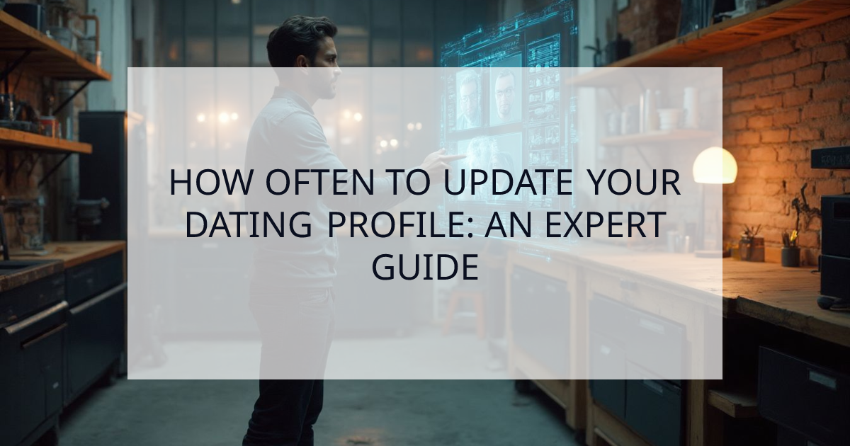Cover Image for How Often Should You Update Your Dating Profile? The Winning Strategy