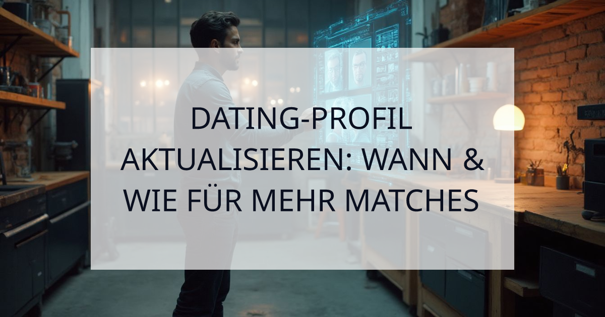 Cover Image for Dating-Profil aktualisieren: Die ultimative Strategie 2025
