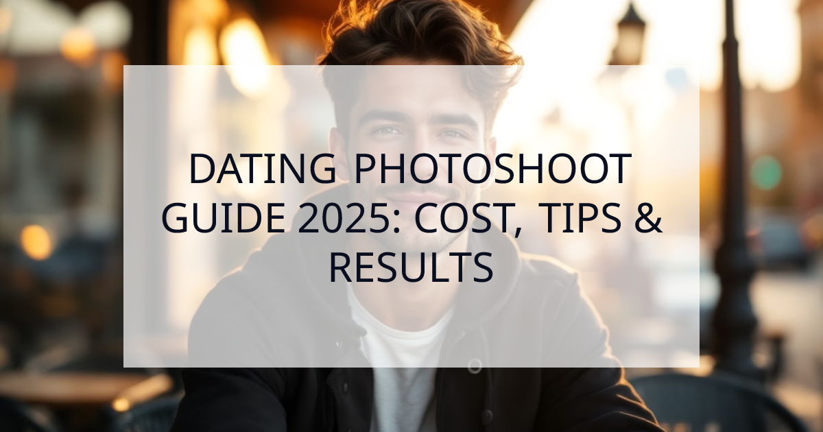 Cover Image for Dating Photoshoot Guide 2025: Cost, Tips & Results