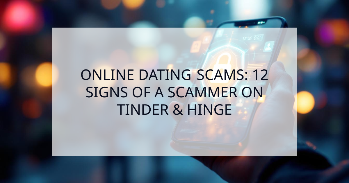 Cover Image for The Ultimate Guide to Avoiding Online Dating Scams in 2026