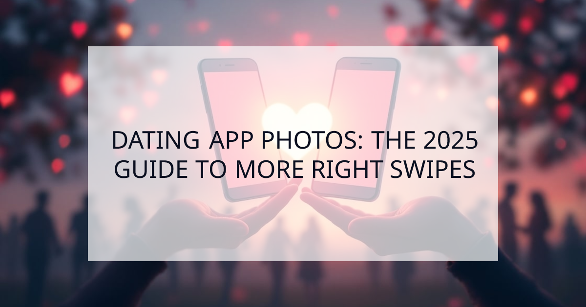 Cover Image for Dating App Photos: The Ultimate Guide to Getting More Matches in 2025