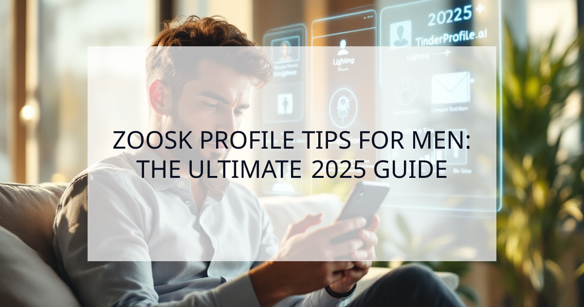 Cover Image for The Ultimate Guide to Zoosk Profile Tips for Men (2025 Edition)